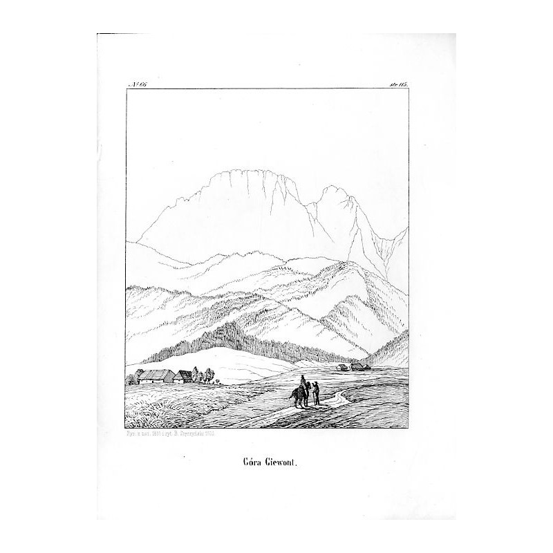 "Nr 66 Góra Giewont."