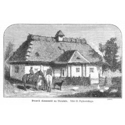 "Dworek ekonomski na Ukrainie. Szkic H. Piątkowskiego. (2934)"