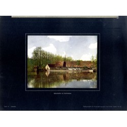 "Spiegelmühle bei Groß-Graben Tafel 10. Schlesien."