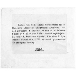 "39. Kościoł Sgo Stanisława B. na Skałce (widziany z Kazimierza)"