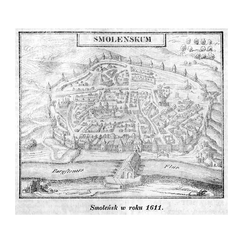 "Smoleńsk w roku 1611."