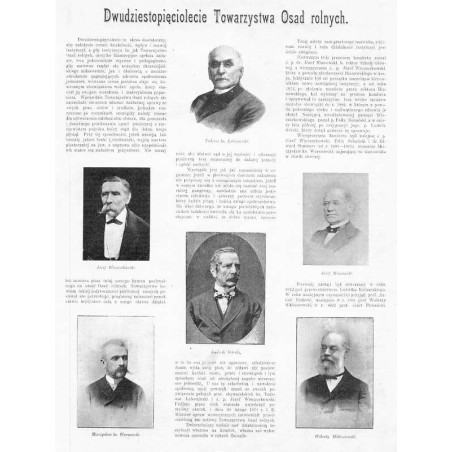 Studzieniec - 25-lecie Towarzystwa Osad Rolnych / "Dwudziestopięciolecie Towarzystwa Osad rolnych. Józef Wieczorkowski. Mieczysł