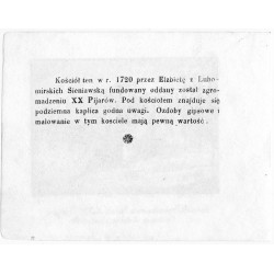 "19. Kościoł Przemienienia Pańsk: XXzy Pijarów (widziany od strony plantacyi.)"