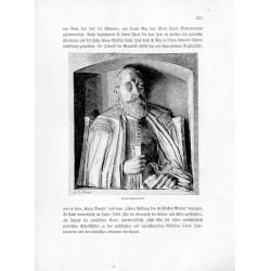 "Johann Kochanowski. / nach dem GypsAbguß in der Universität zu Krakau, von Karl Ritter von Siegl"