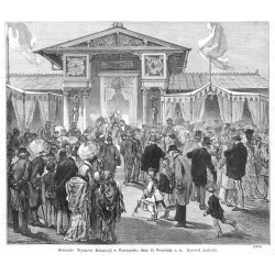 "Otwarcie Wystawy Rolniczéj w Warszawie, dnia 15 września r. b. Rysował Andriolli. (2824)"