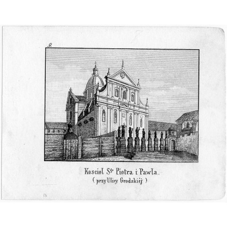"9. Koscioł Sgo Piotra i Pawła. (przy Ulicy Grodzkiéj)"