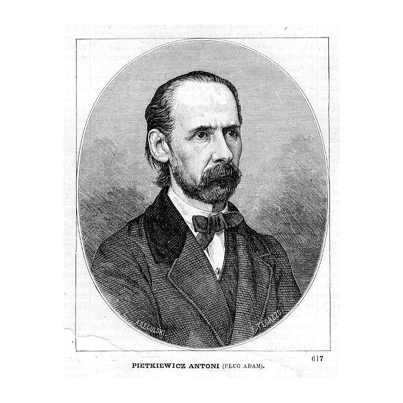 Antoni Pietkiewicz (Adam Pług) / "PIETKIEWICZ ANTONI (PŁUG ADAM). 617"