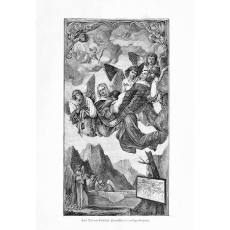 "Hans Sues von Kulmbach: Himmelfahrt der heiligen Katharina." / "Hans Sues von Kulmbach: Himmelfahrt der heiligen Katharina nac
