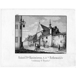 "26. Kościoł Sgo Kazimierza XXży Reformatów (widziany Z Frontu)"