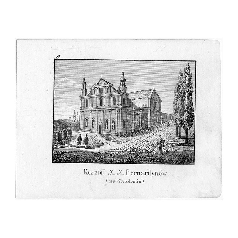 "14. Koscioł XX Bernardynów (na Stradomiu.)"