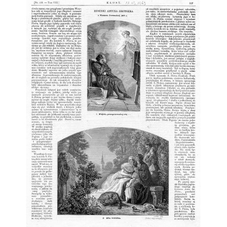 "I. Pójdź, przeprowadzę cię-... II Zła wróżba. (1154-55)"