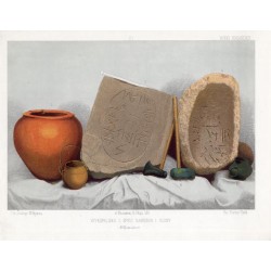 Wykopaliska z epoki kamienia i gliny. Wieki pogańskie / "WYKOPALISKA Z EPOKI KAMIENIA I GLINY C. c WIEKI POGAŃSKIE"