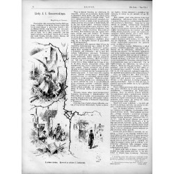 "Pożar Grodna. Rysował na miejscu C. Jankowski". Ilustracje: "Z pożaru Grodna. rysował na miejscu C. Jankowski. (x3) (6908) [69