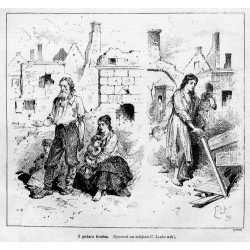 "Pożar Grodna. Rysował na miejscu C. Jankowski". Ilustracje: "Z pożaru Grodna. rysował na miejscu C. Jankowski. (x3) (6908) [69