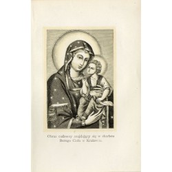 "Obraz cudowny znajdujący się w skarbcu Bożego Ciała w Krakowie."