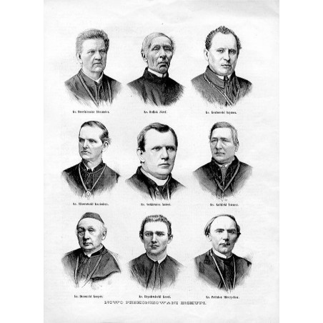 "NOWO PREKONIZOWANI BISKUPI Ks. Bereśniewicz Aleksander. Ks. Hollak Józef. Ks. Kozłowski Szymon. Ks. Wnorowski Kazimierz. Ks. So