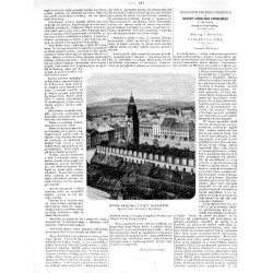 Widok Krakowa z Wieży Mariackiej / "WIDOK KRAKOWA Z WIEŻY MARYACKIÉJ. (Rysował Leski drzeworyt A. Regulskiego.)"