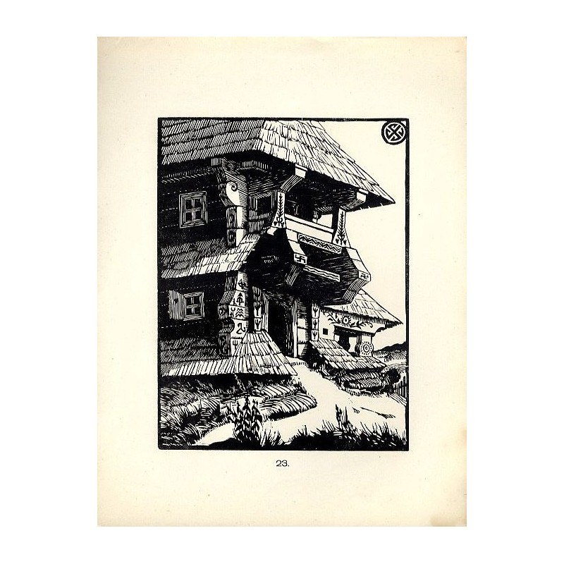 Prasłowiański motyw architektury: nr 23 (Dworzec modrzewiowy)