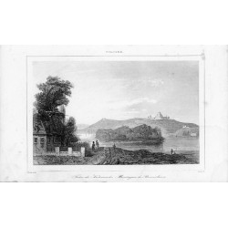 Kraków. Kopiec Kościuszki / "POLOGNE. 42 Tertre de Kosciuszko. Montagne de Bronislawa."