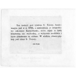"35. Kościoł Karmelitek bosych (na wesołéj)"