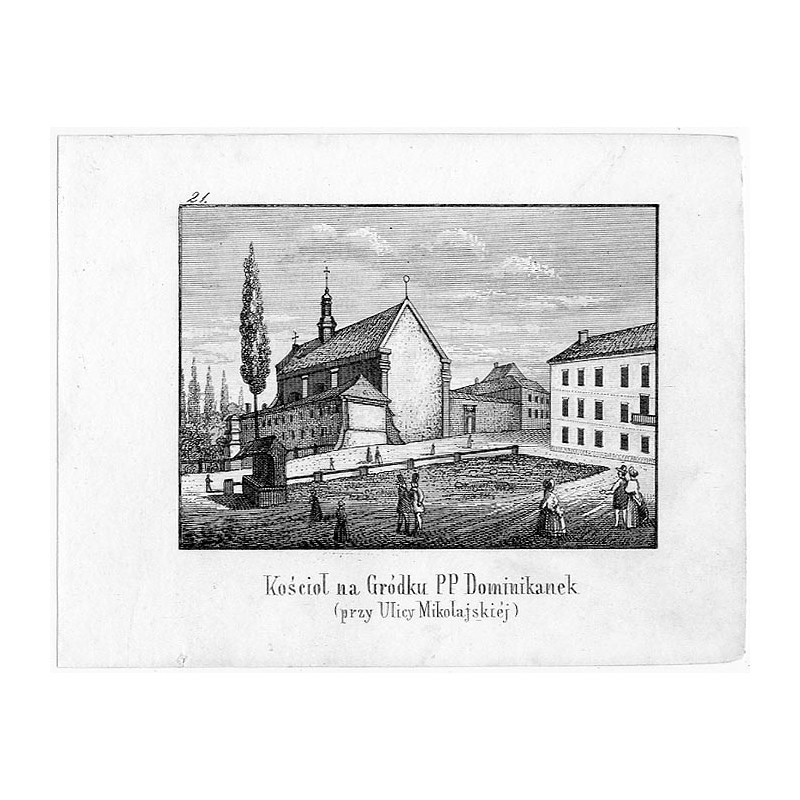 "21. Kościoł na Gródku PP Dominikanek (przy Ulicy Mikołajskiej)"