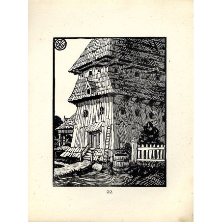 Prasłowiański motyw architektury: nr 22 (Spichlerz)