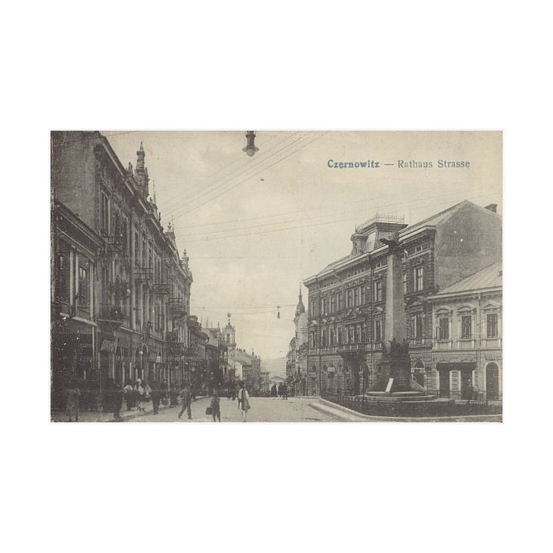 Czernowitz - Rathaus Strasse