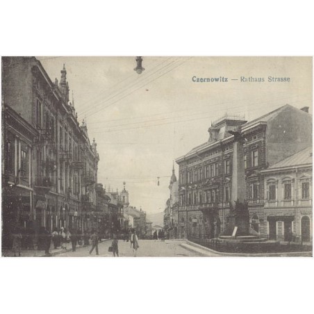 Czernowitz - Rathaus Strasse