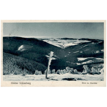 Glatzer Schneeberg. Blick ins Marchtal
