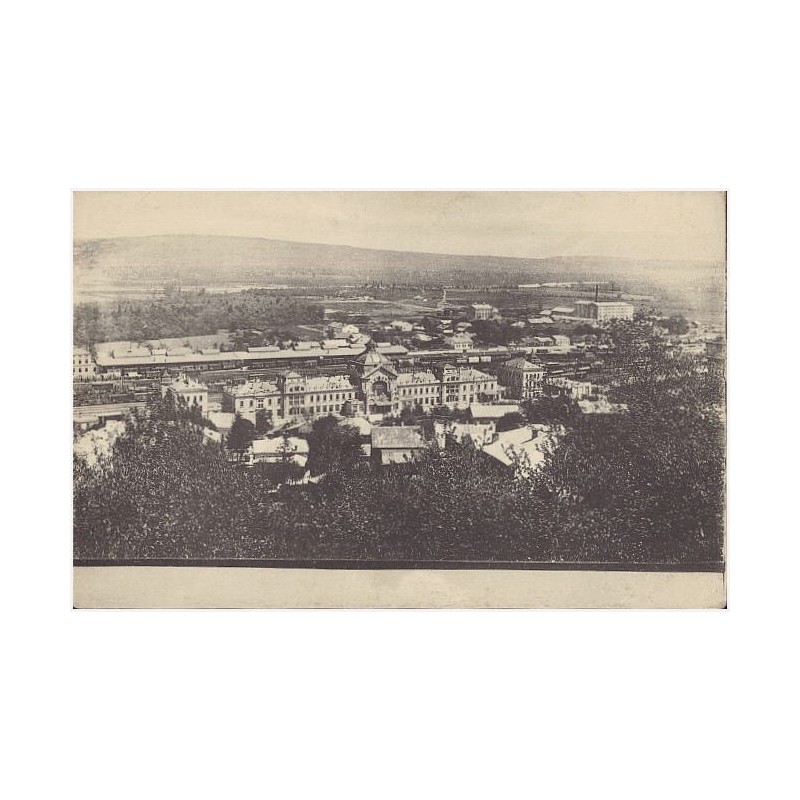 [Czernowitz. Gesamtansicht mit Bahnhof.]