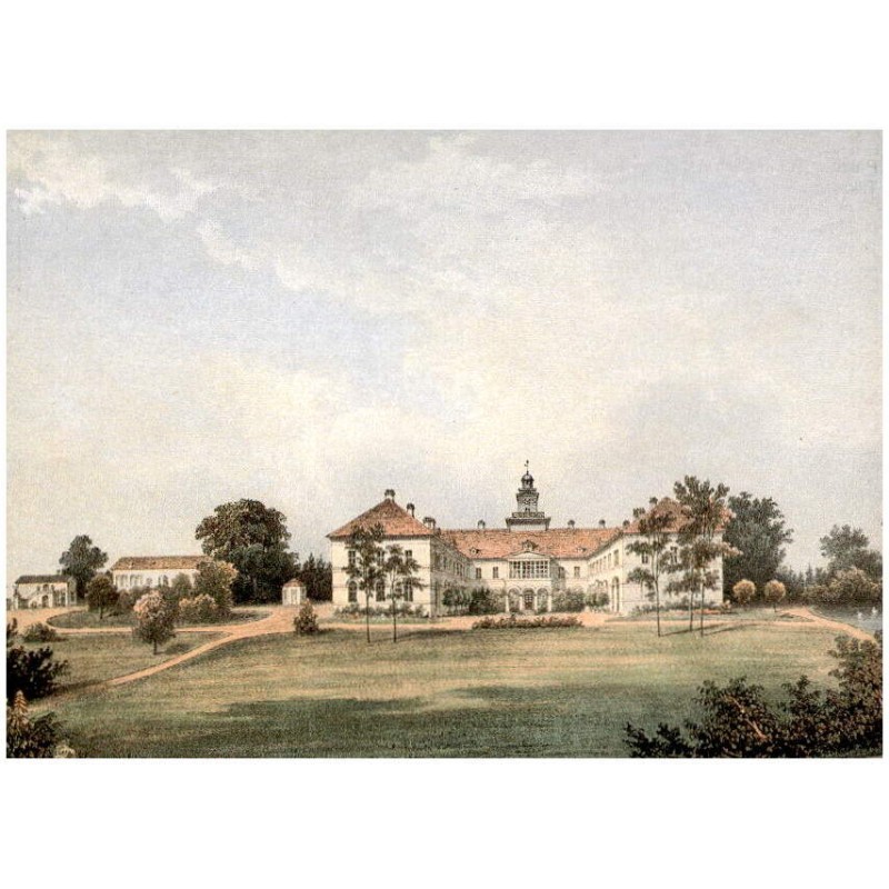 Pałac w Tułowicach k. Niemodlina. Tillowitz