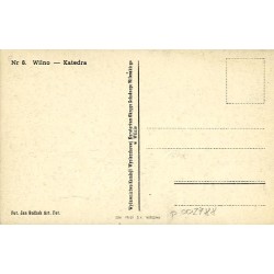 Nr 8. Wilno - Katedra. Fot. Jan Bułhak Art. Fot.