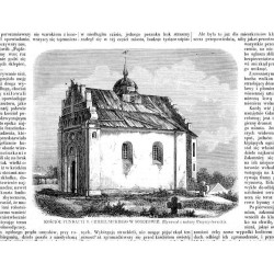 Kościół fundacji B. Chmielnickiego w Subotowie. Rysował z natury Przyszychowski / "KOŚCIÓŁ FUNDACYI B. CHMIELNICKIEGO W SOBOTOWI