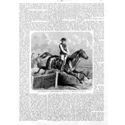 Typy myśliwskie z guberni kijowskiej. Podług szkicu hr. Młodeckiego. Pan Pysznicki / "TYPY MYŚLIWSKIE Z GUBERNII KIJOWSKIÉJ. (Po