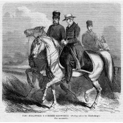 Typy myśliwskie z guberni kijowskiej. Podług szkicu hr. Młodeckiego. Pan Marszałek / "TYPY MYŚLIWSKIE Z GUBERNII KIJOWSKIÉJ. (Po