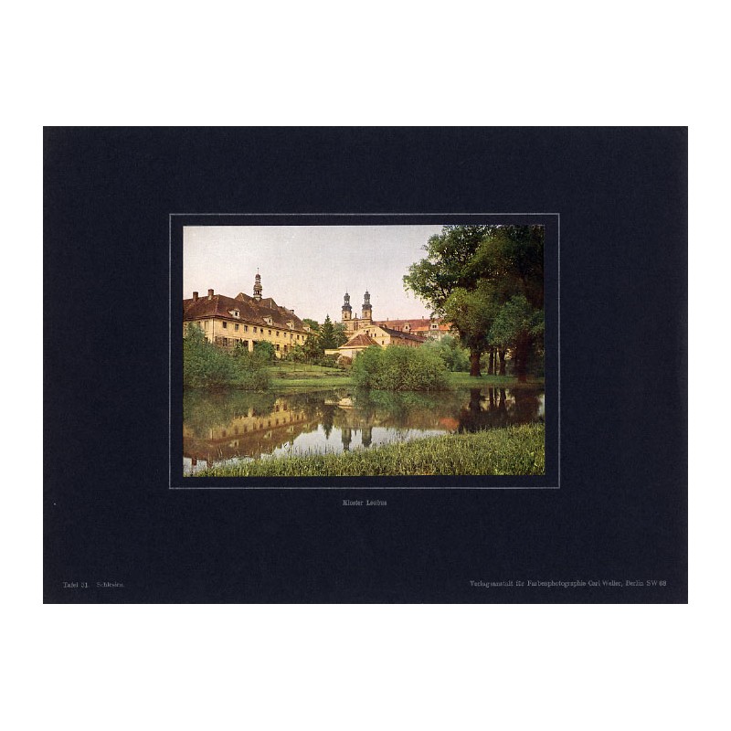 "Kloster Leubus Tafel 31. Schlesien."
