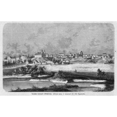 Widok ogólny Owrucza / "WIDOK OGÓLNY OWRUCZA [...]"