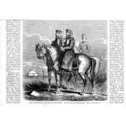 Typy myśliwskie z guberni kijowskiej. Podług szkicu hr. Młodeckiego. Bracia marszałkowicze / "TYPY MYŚLIWSKIE Z GUBERNII KIJOWSK