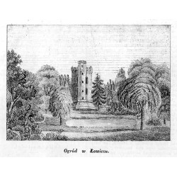 "Ogród w Łowiczu."