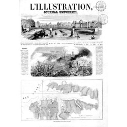 [1] "Coombat de Maglovitz, le 6 janvier 1854." [2] "Plan topographique de la rade de Sébastopol."