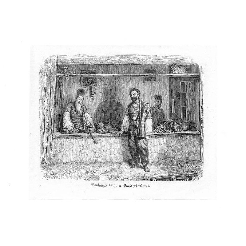 "Boulanger tatar à Batcheh-Saraï."