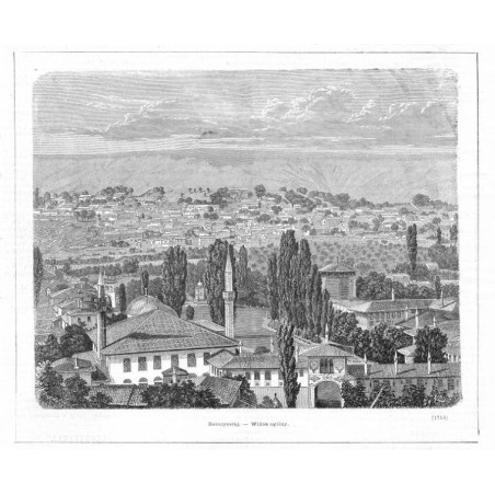 "Bakczysaraj. - Widok ogólny. (1710)"