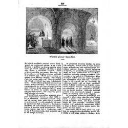 [1] "Widok peczerskiego monasteru w Kijowie." [2] "Wnętrze pieczar kijowskich."