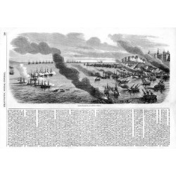 "Bombardement du port militaire d'Odessa."
