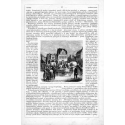 "Nadjechała banda Cyganów [...] (Rysował Kozarski,-wyciął na drzewie Sznage)."