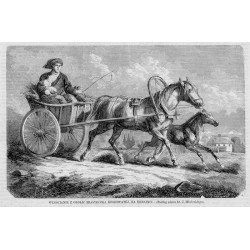 Włościanie z okolic miasteczka Koszowatej na Ukrainie. Podług szkicu hr. J. Młodeckiego / "WŁOŚCIANIE Z OKOLIC MIASTECZKA KOSZOW