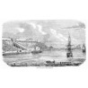 "Odessa. Vue prise du quai commercial."