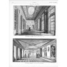 Sąd Najwyższy / "WARSZAWA." [1] "Pałac Senatu: Sala główna. Rysował z natury L. Dymitrowicz. (3307)" [2] "Pałac Senatu: Przysio