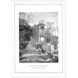 Powązki pod Warszawą / "POWĄZKI POD WARSZAWĄ. Rysunek podług fotografii Piechowskiego."