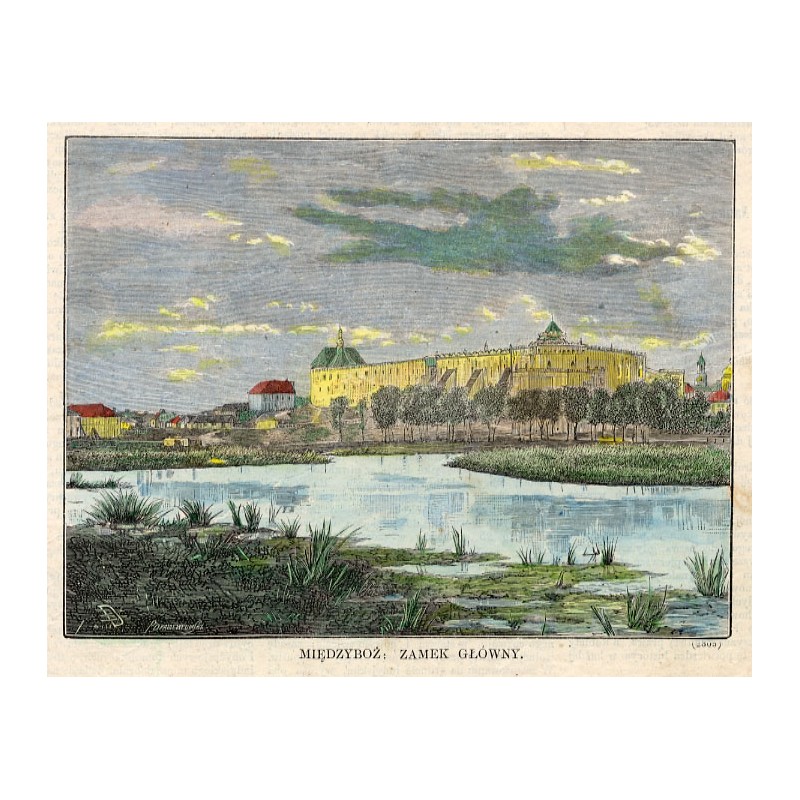 Międzybóż. Zamek główny (2305) / "MIĘDZYBOŻ: ZAMEK GŁÓWNY. (2305)"